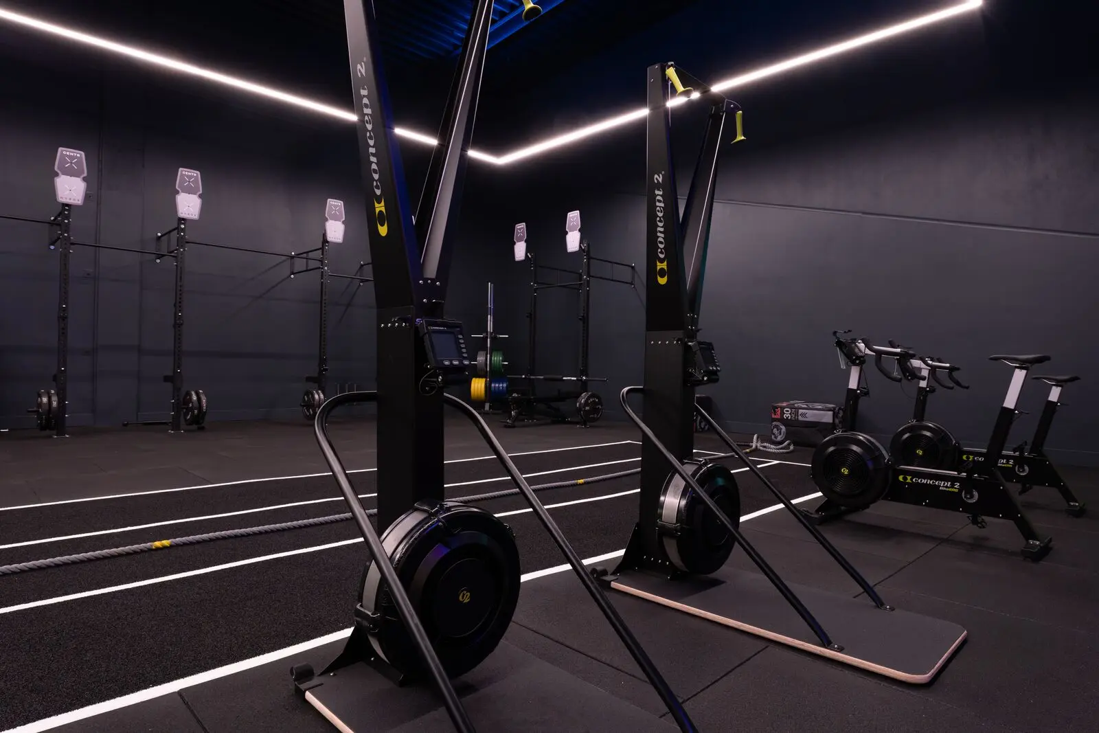 Hyrox-ruimte van De Kloek Fitness